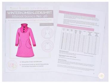 Papierschnittmuster - Winterkombi No. 46 - Kinder- Lillesol & Pelle